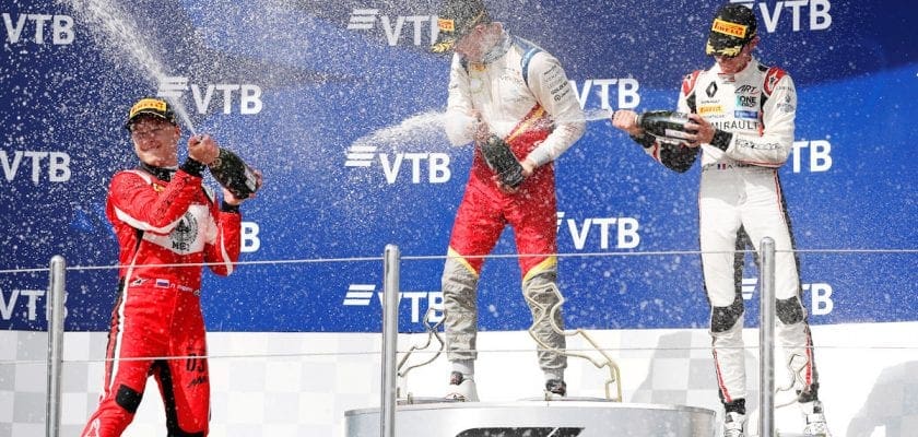 Pulcini conquista vitória na corrida de Sochi pela GP3