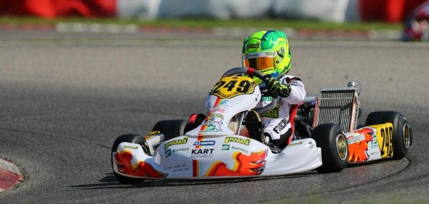 Top-3 no Troféu Academy, Guilherme Figueiredo disputa Campeonato Mundial de Kart na Suécia