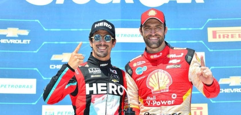 Atila Abreu e Lucas di Grassi - Stock Car - Cascavel