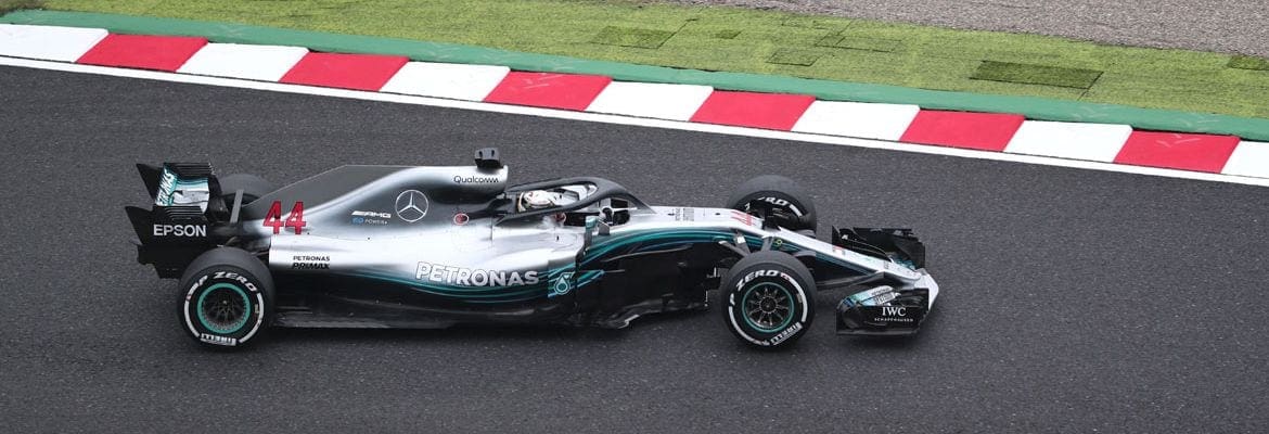 Lewis Hamilton domina treinos livres para o Grande Prêmio do Japão