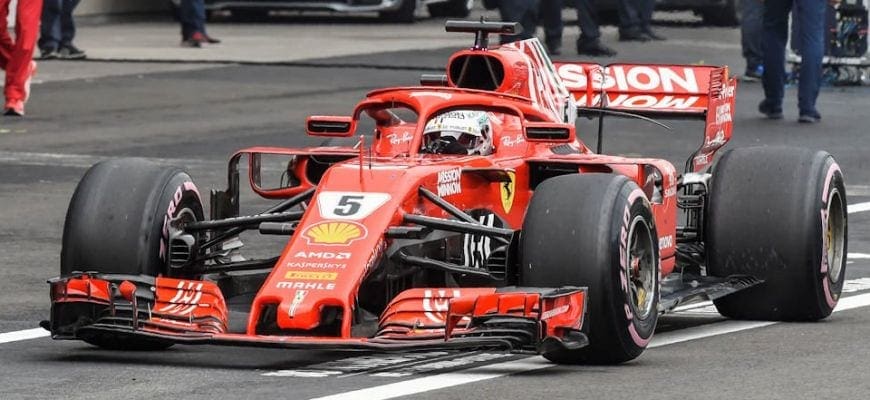 Sebastian Vettel (Ferrari) GP do México F1 2018