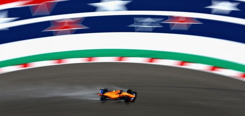 Alonso: “Seção de alta velocidade de Austin é impressionante com esses carros”