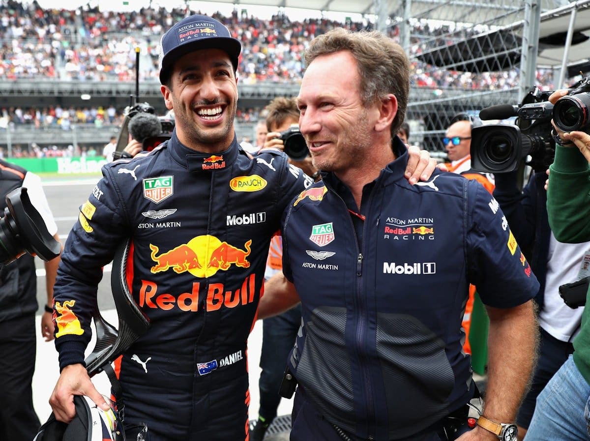 F1: Horner elogia Ricciardo e prepara expectativas para temporada na AlphaTauri