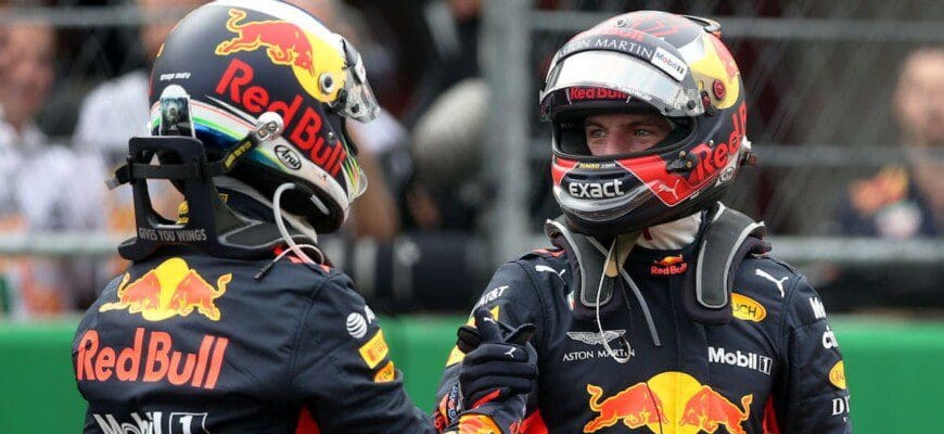 Marko afirma que Verstappen claramente superou Ricciardo em 2018