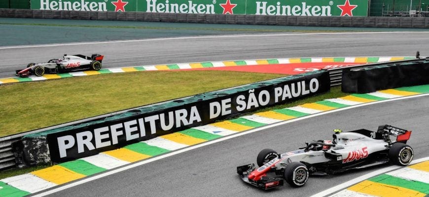 Haas F1 Team - Romain Grosjean - GP do Brasil de Fórmula 1