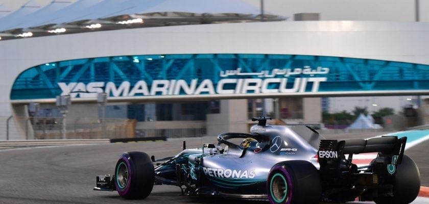 Lewis Hamilton (Mercedes) GP de Abu Dhabi de F1 2018