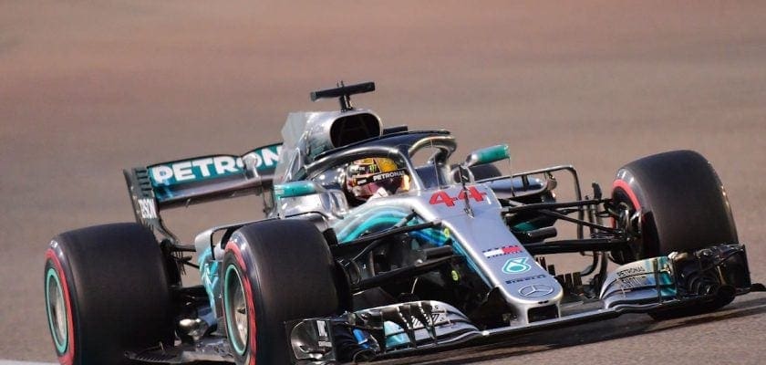 Lewis Hamilton (Mercedes) GP de Abu Dhabi F1 2018