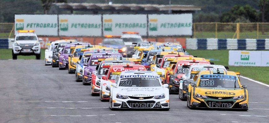 Largada - Stock Car - Goiânia