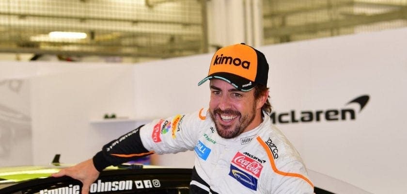 Jimmie Johnson e Fernando Alonso - Bahrain