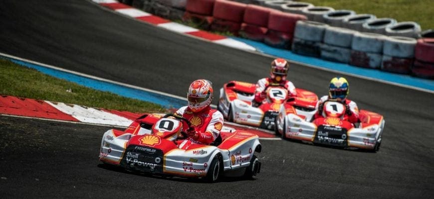 Comandada por Christian Fittipaldi, Academia Shell Racing disputa as 500 Milhas de Kart de olho no título