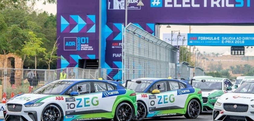 Jaguar eTrophy I-PACE- Al Diriyah