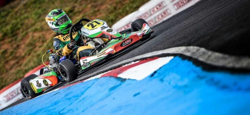 Vice-campeão brasileiro, Matheus Ferreira encara etapa final do Paulista Light de Kart