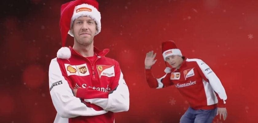 Vettel e Raikkonen - Merry Christmas