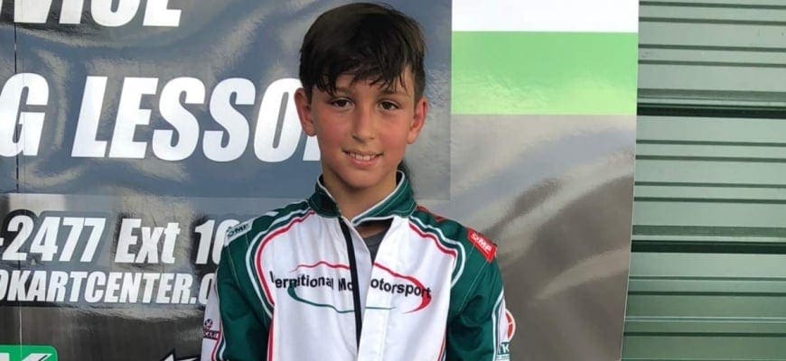 Campeão do Brasileiro de Kart, Enzo Vidmontiene enfrenta último desafio do ano nos EUA