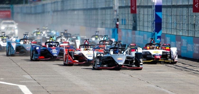 Largada - ePrix de Santiago