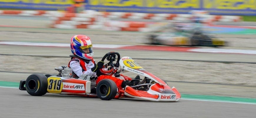 Atual campeão brasileiro de kart, Rafael Câmara inicia temporada na Europa no teste oficial do WSK