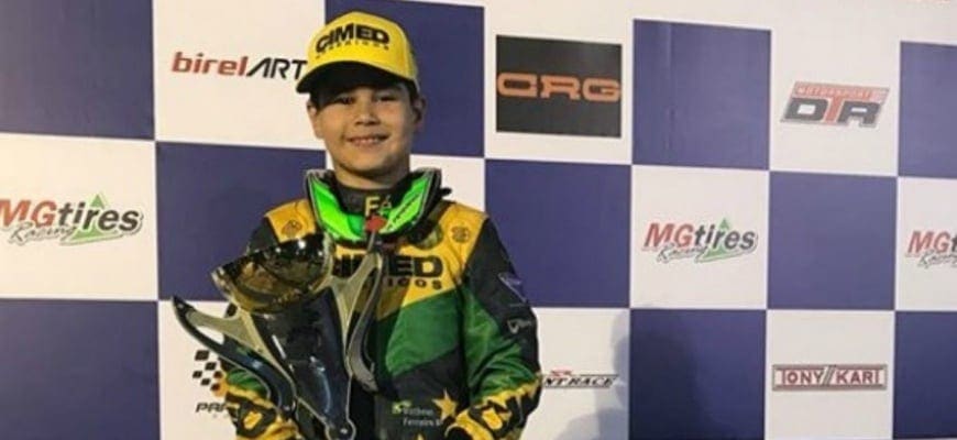 Matheus Ferreira estreia na categoria OK Júnior em equipe chefiada por campeão mundial de kart