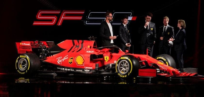 GALERIA: Vermelho e preto fosco, Ferrari apresenta carro para a F1 2019, o SF90