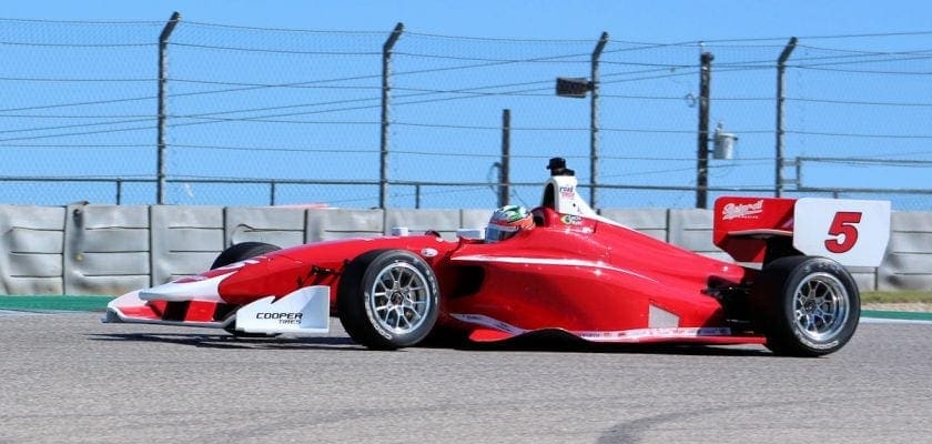 Lucas Kohl no Circuito das Américas - Indy Lights