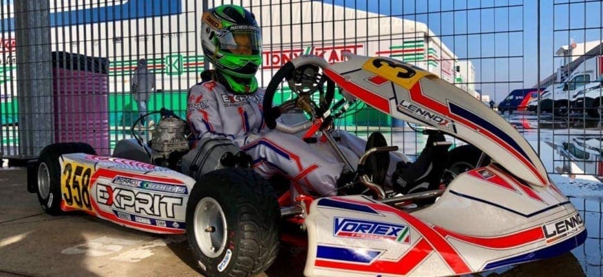 Kart: Matheus Ferreira é destaque em estreia na categoria OK Júnior do WSK na Itália