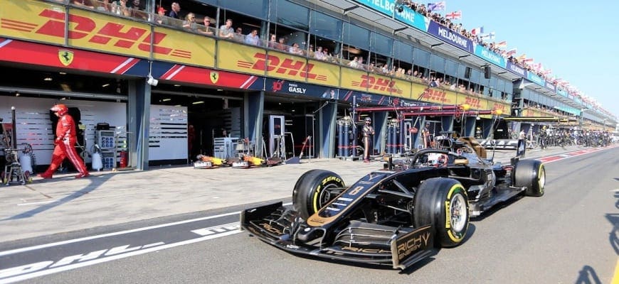 Romain Grosjean (Haas) Austrália