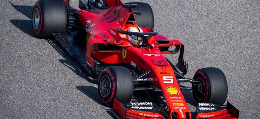 Sebastian Vettel (Ferrari) GP do Bahrein 2019