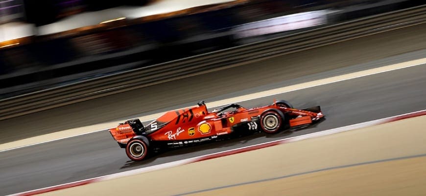 Sebastian Vettel (Ferrari) GP do Bahrein 2019