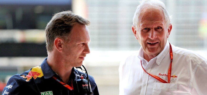 Horner e Marko - Red Bull