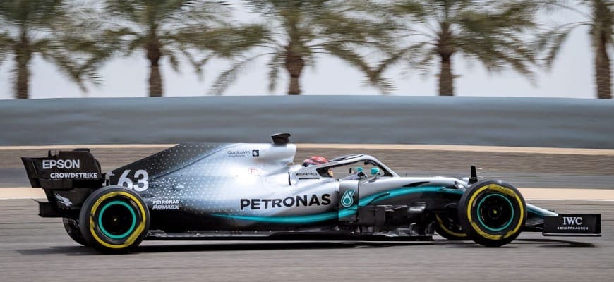 George Russell (Mercedes) Bahrein 2019