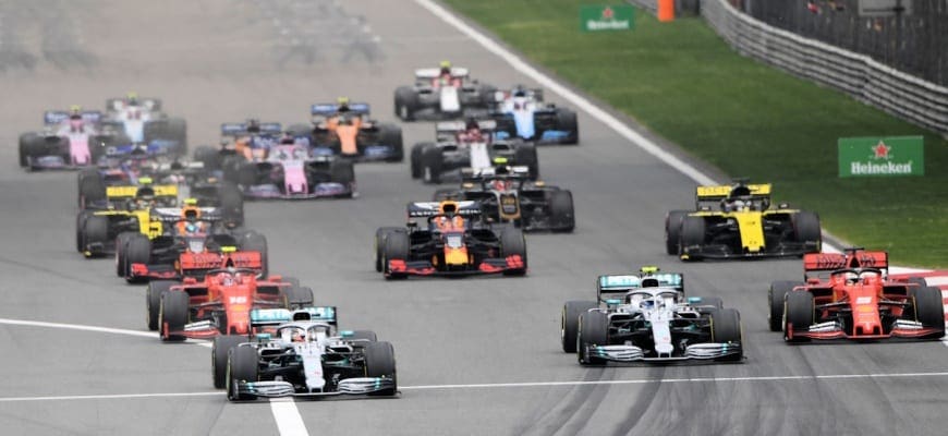 Largada - GP da China F1 2019