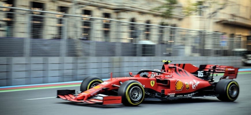 Charles Leclerc (Ferrari) GP do Azerbaijão