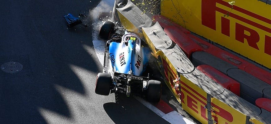 Robert Kubica (Williams) - GP do Azerbaijão F1 2019