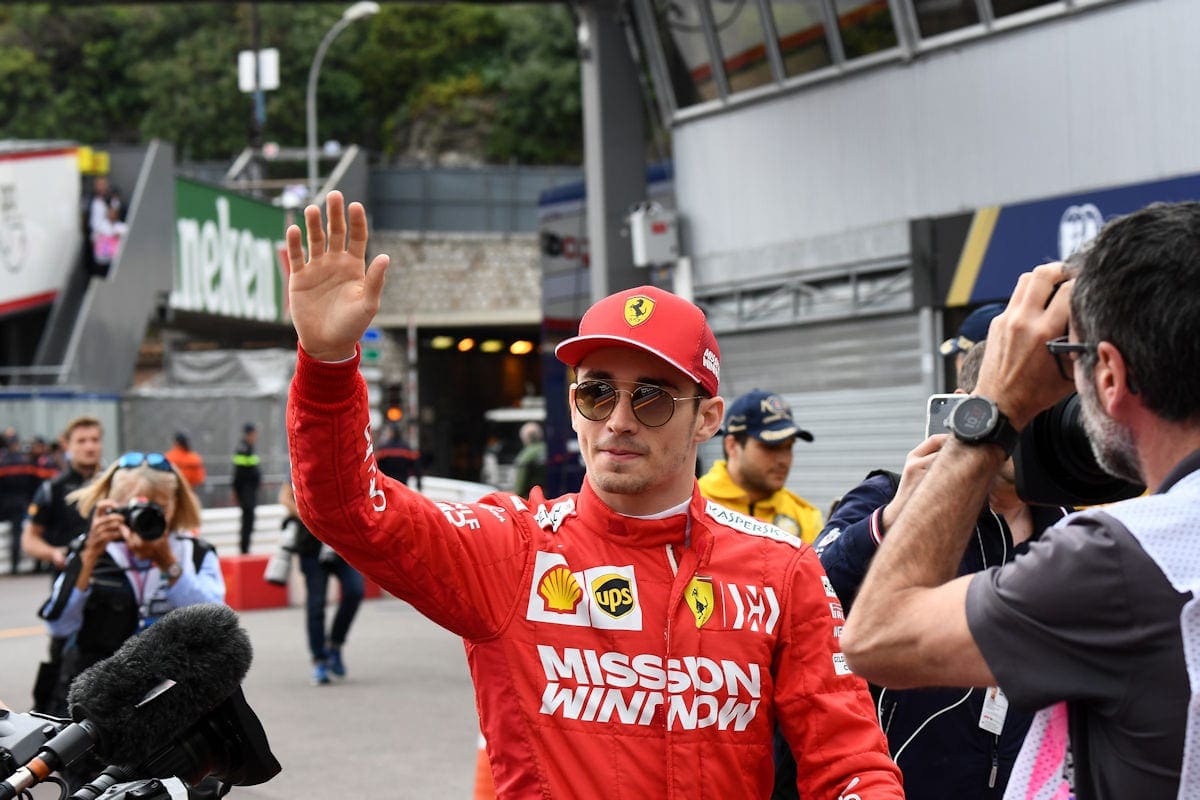 Charles Leclerc (Ferrari) GP de Mônaco F1 2019