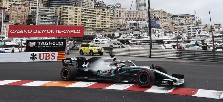 Lewis Hamilton (Mercedes) GP de Mônaco F1 2019