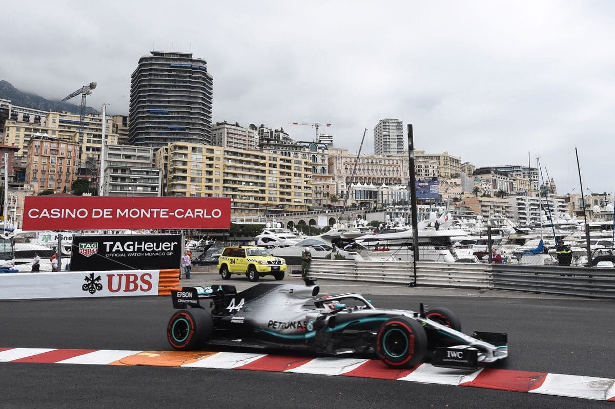 Lewis Hamilton (Mercedes) GP de Mônaco F1 2019