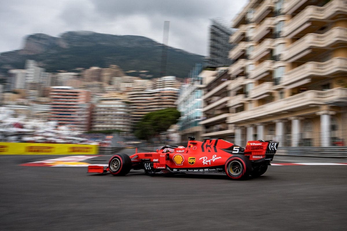 Sebastian Vettel (Ferrari) GP de Mônaco F1 2019