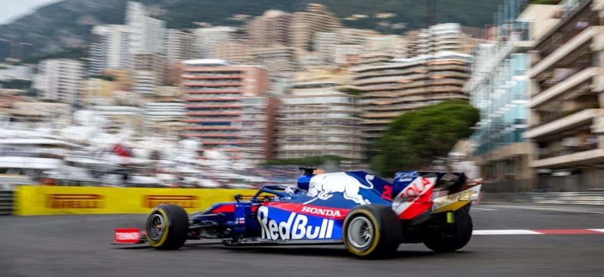 Daniil Kvyat (Toro Rosso) GP de Mônaco F1 2019