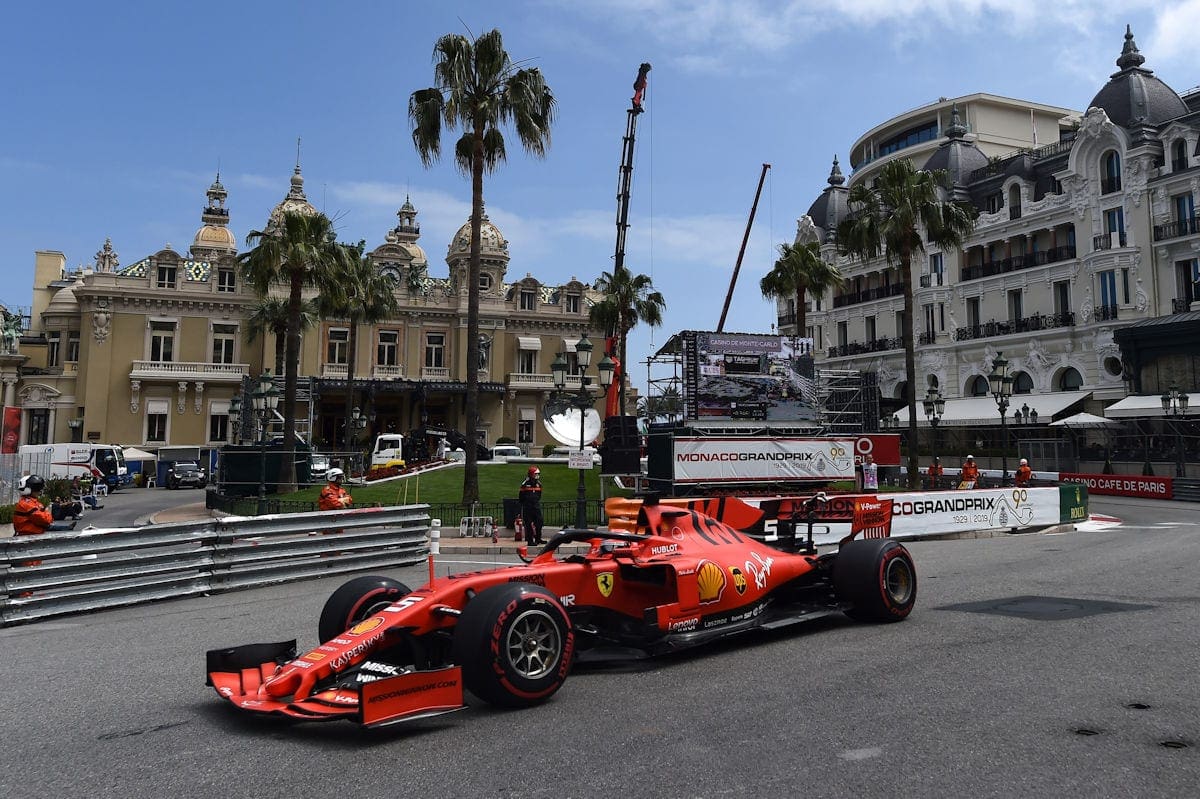 Sebastian Vettel (Ferrari) GP de Mônaco F1 2019