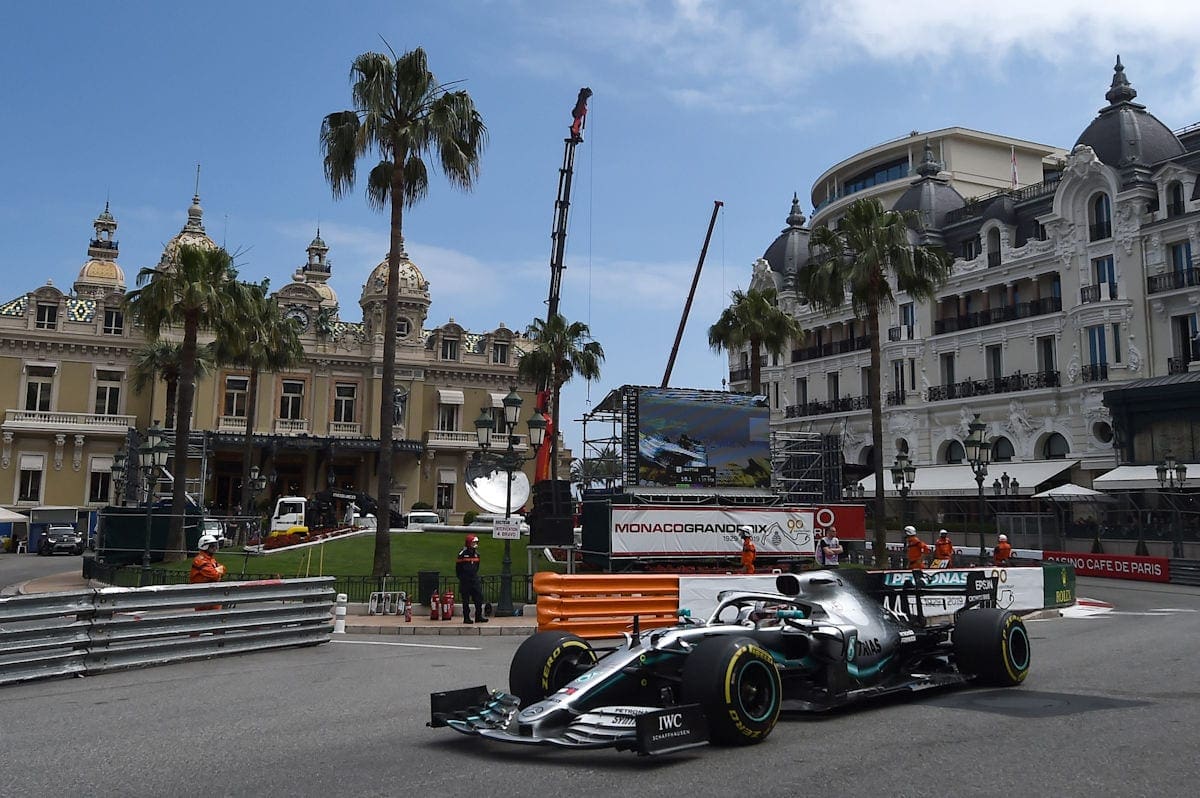 Lewis Hamilton (Mercedes) GP de Mônaco F1 2019