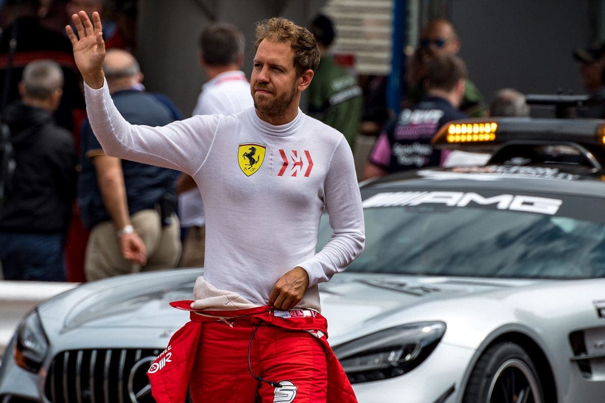 Sebastian Vettel (Ferrari) GP de Mônaco F1 2019