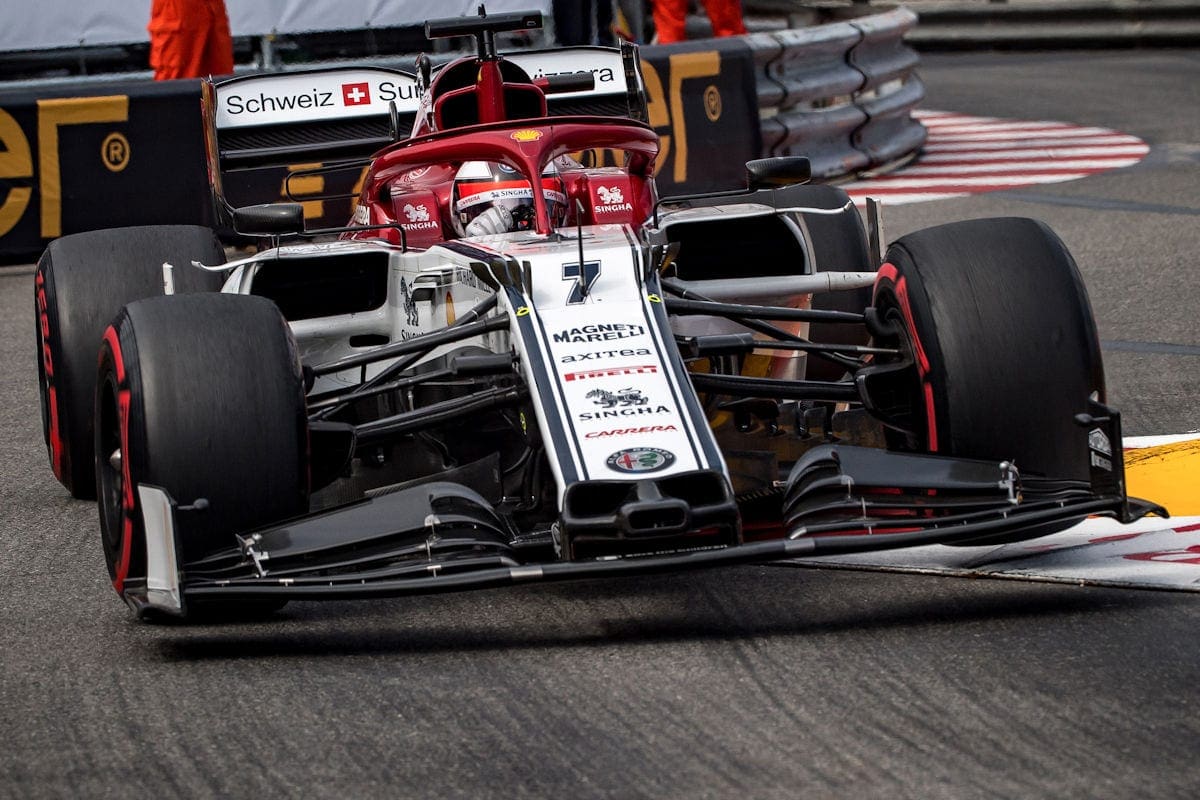 Kimi Raikkonen (Alfa Romeo) GP de Mônaco F1 2019