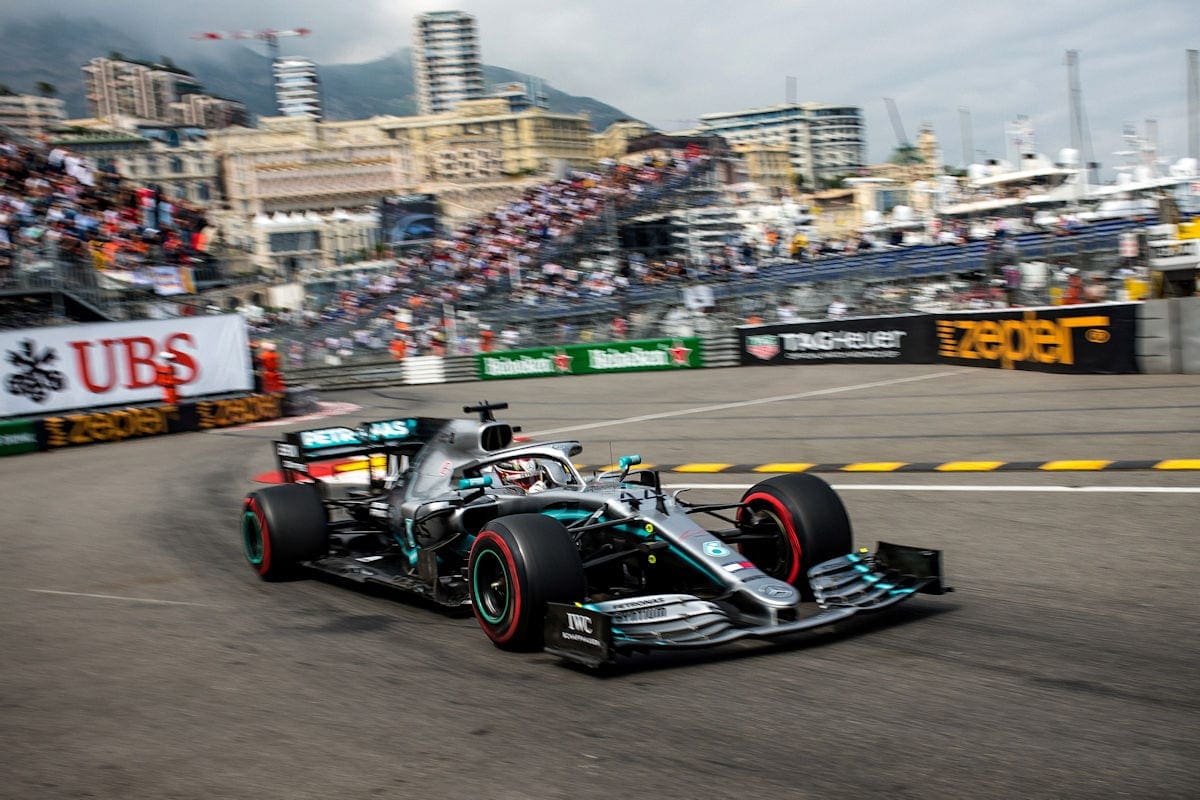 Lewis Hamilton (Mercedes) GP de Mônaco F1 2019