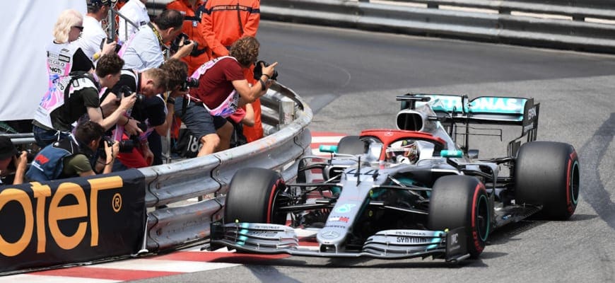 Lewis Hamilton (Mercedes) GP de Mônaco F1 2019