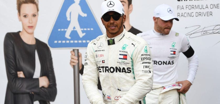 Lewis Hamilton (Mercedes) GP de Mônaco F1 2019