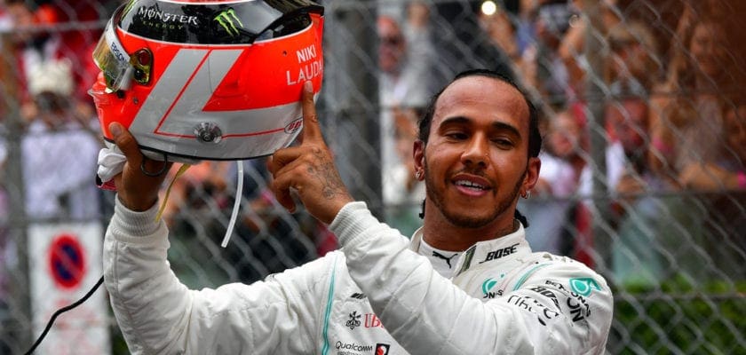 Lewis Hamilton (Mercedes) - GP de Mônaco F1 2019