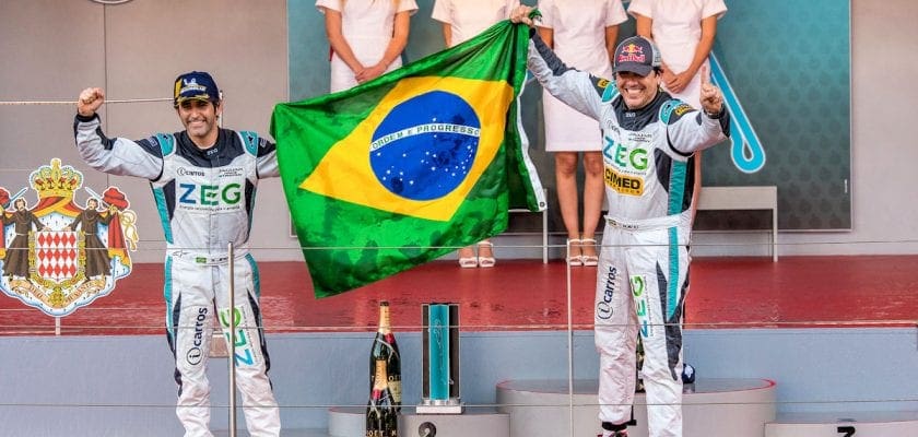 Sergio Jimenes e Cacá Bueno - Jaguar I-Pace eTrophy - Mônaco