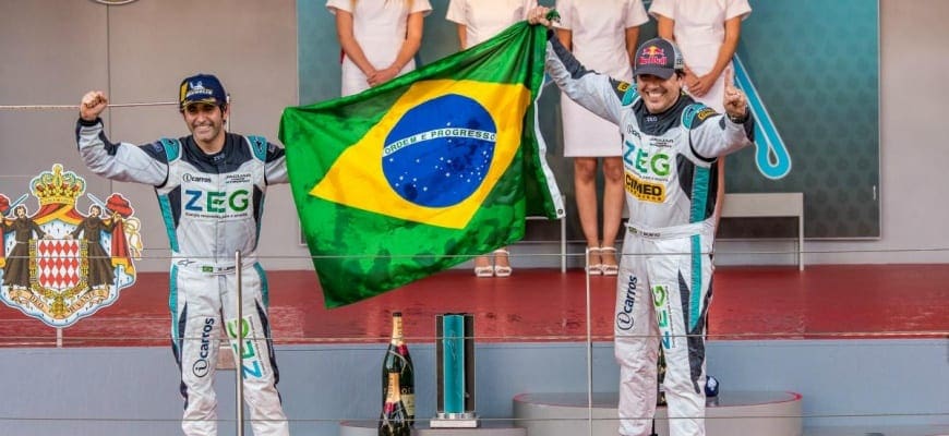 Cacá Bueno vence e Jimenez completa dobradinha brasileira no Jaguar I-PACE e-TROPHY em Mônaco