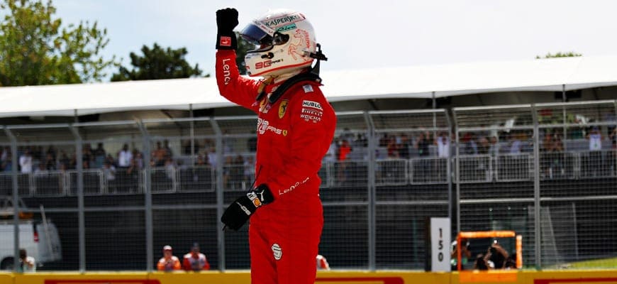 Sebastian Vettel (Ferrari) GP do Canadá F1 2019