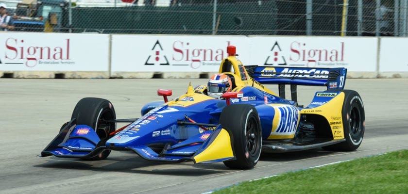 Alexander Rossi (Andretti) IndyCar Detroit