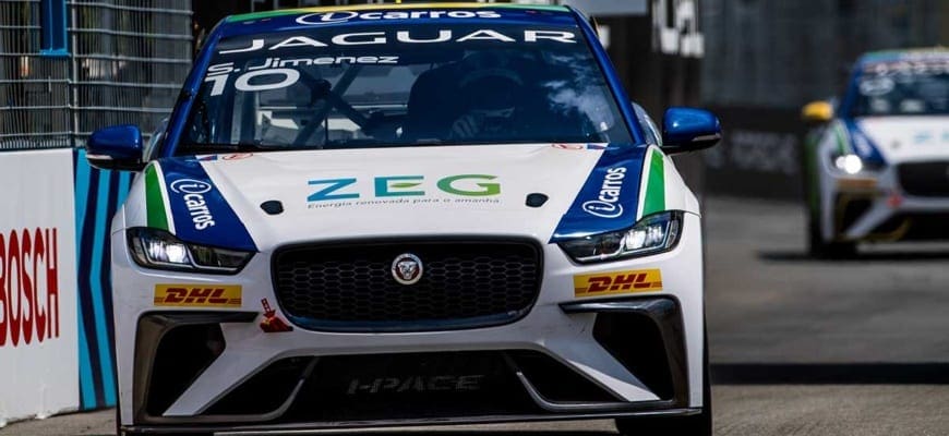 Jimenez domina primeiro dia de treinos do Jaguar I-PACE eTROPHY em Nova York